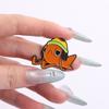 Niedliche Goldfisch-Cartoon-Emaille-Pins, personalisierte Steve-der-Fisch-Broschen, Anstecknadeln, Kleidung, Tierschmuck, Geschenk für Freunde