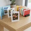 Plastic Magnetic Photo Album Hinge Design Photo Frame Organizer Desktop Photo Frame Living Room