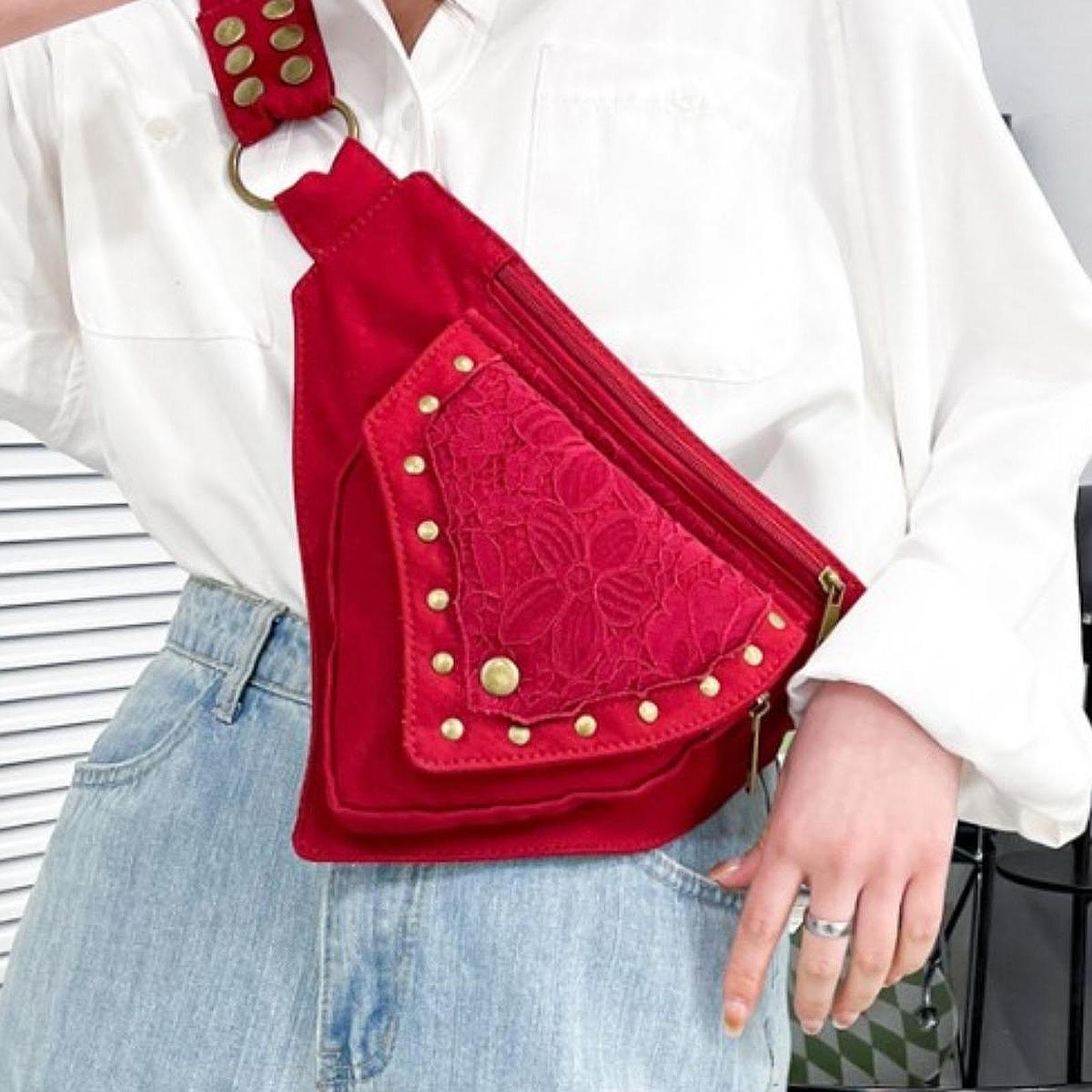 Сумка на пояс с регулируемым ремешком и молнией для ролевых игр и Хэллоуина 1976₽