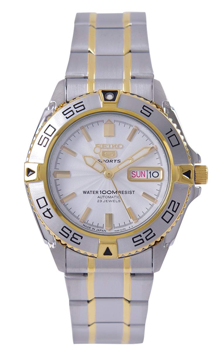 

[Seiko] SEIKO 5 SPORTS Watch Automatic Winding Made in Japan SNZB24J1 Men s