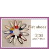 [1/2style] [Nibun no Ichi Style] Flat Shoes Pumps Ballet Low Heel Stylish Women's (Pink, measurement_24_point_0_centimeters)