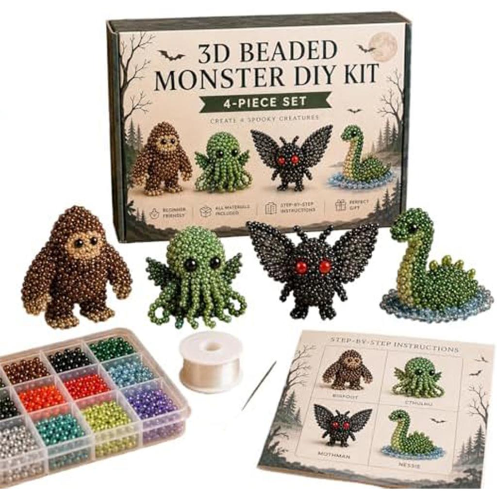 DIY 3D Tiere Perlenstickerei Set Tier Bastelset Süßer Vogel & Tier Perlen Bastelset für Handstickerei Basteldekoration