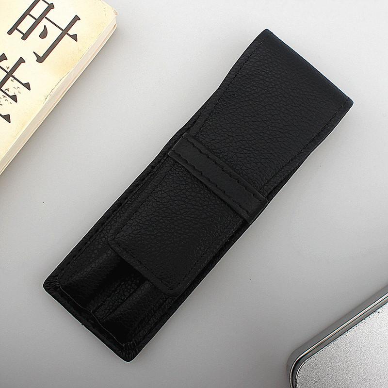 Luxury PU Leather 2 Slots  Jinhao x159 Specification Fountain Pen Tray Holder Pencil Case Office School Supplies Pouch