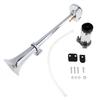 Universal 17inch Single Trumpet Car Air Horn 12V Compressor 150DB Super Loud Air Hose Car Horn Speaker for Truck Boat Motorcycle