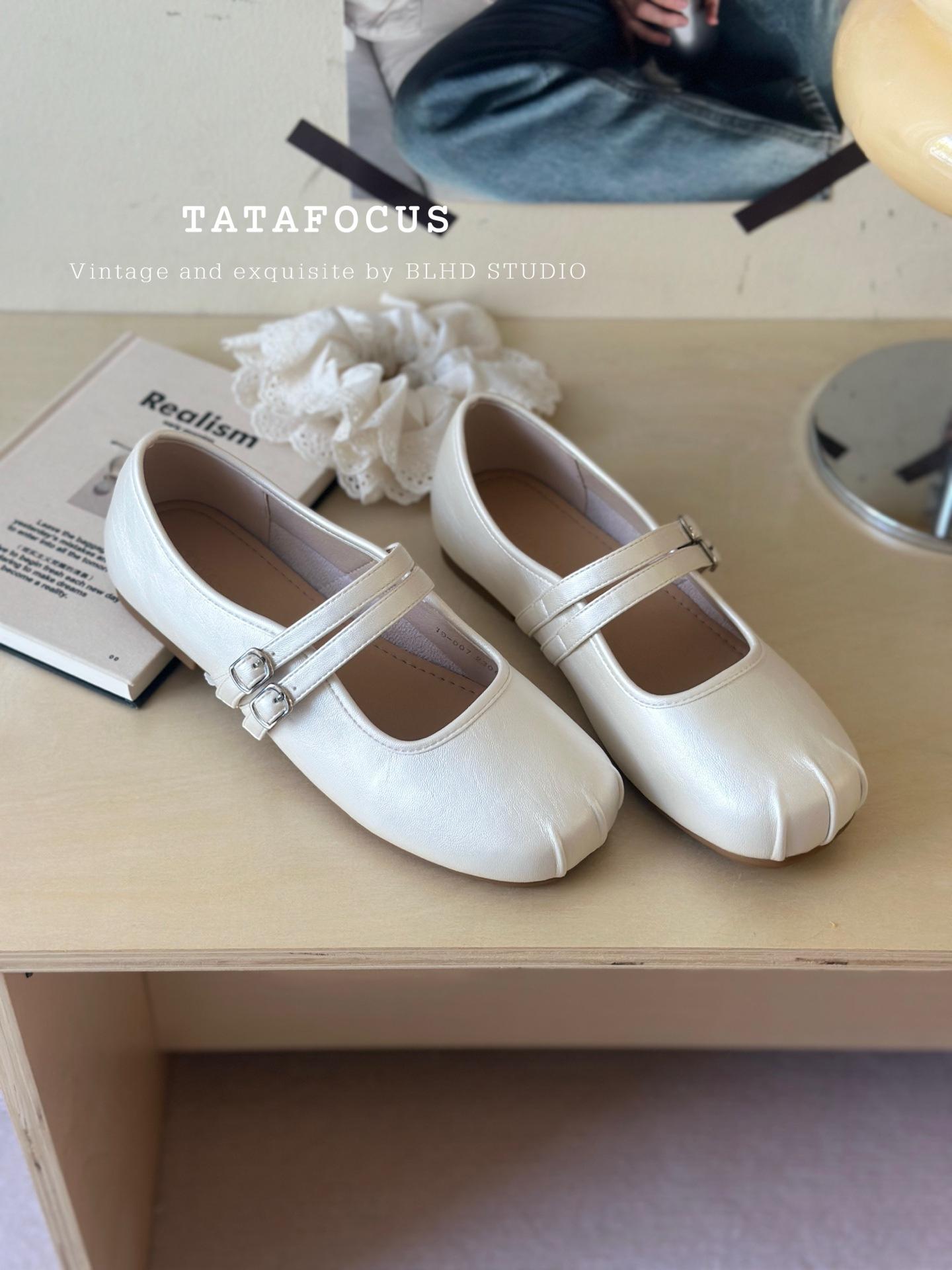 

Summer French ballet shoes 2025 new retro flat-soled soft-soled Mary Jane shoes shallow mouth casual soft-soled single shoes women 35