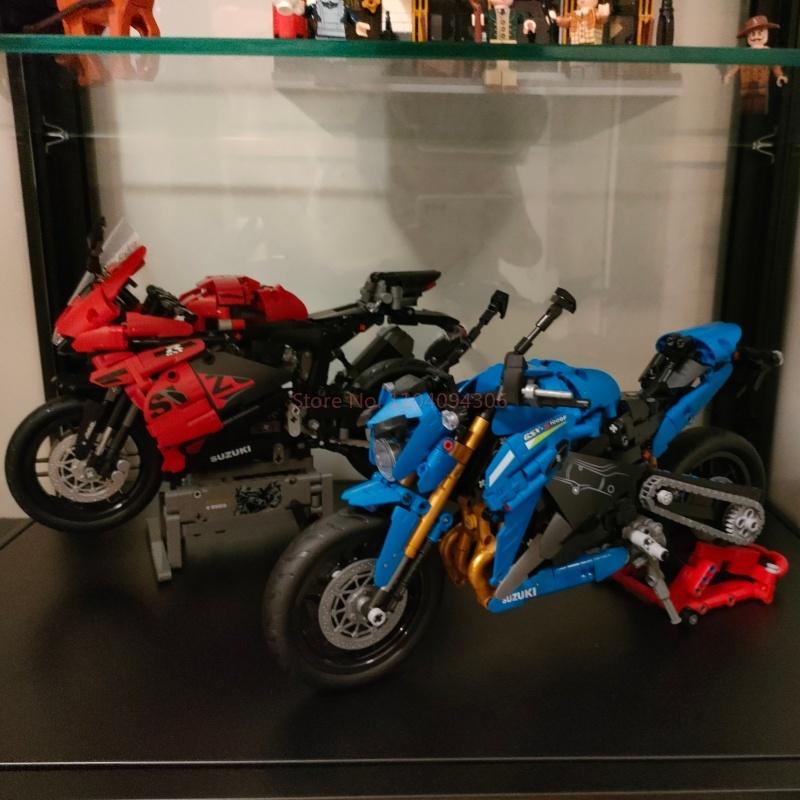 Keeppley 1: 6 Suzuki GsxS1000r Assembly Motorcycle Building Blocks  Toy Collectible Model Desktop Ornament  Holiday Gifts