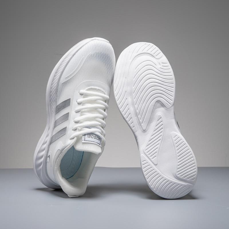 Spring and summer mesh breathable thin craftsmanship versatile casual ultra-light soft sneakers for men and women large size men