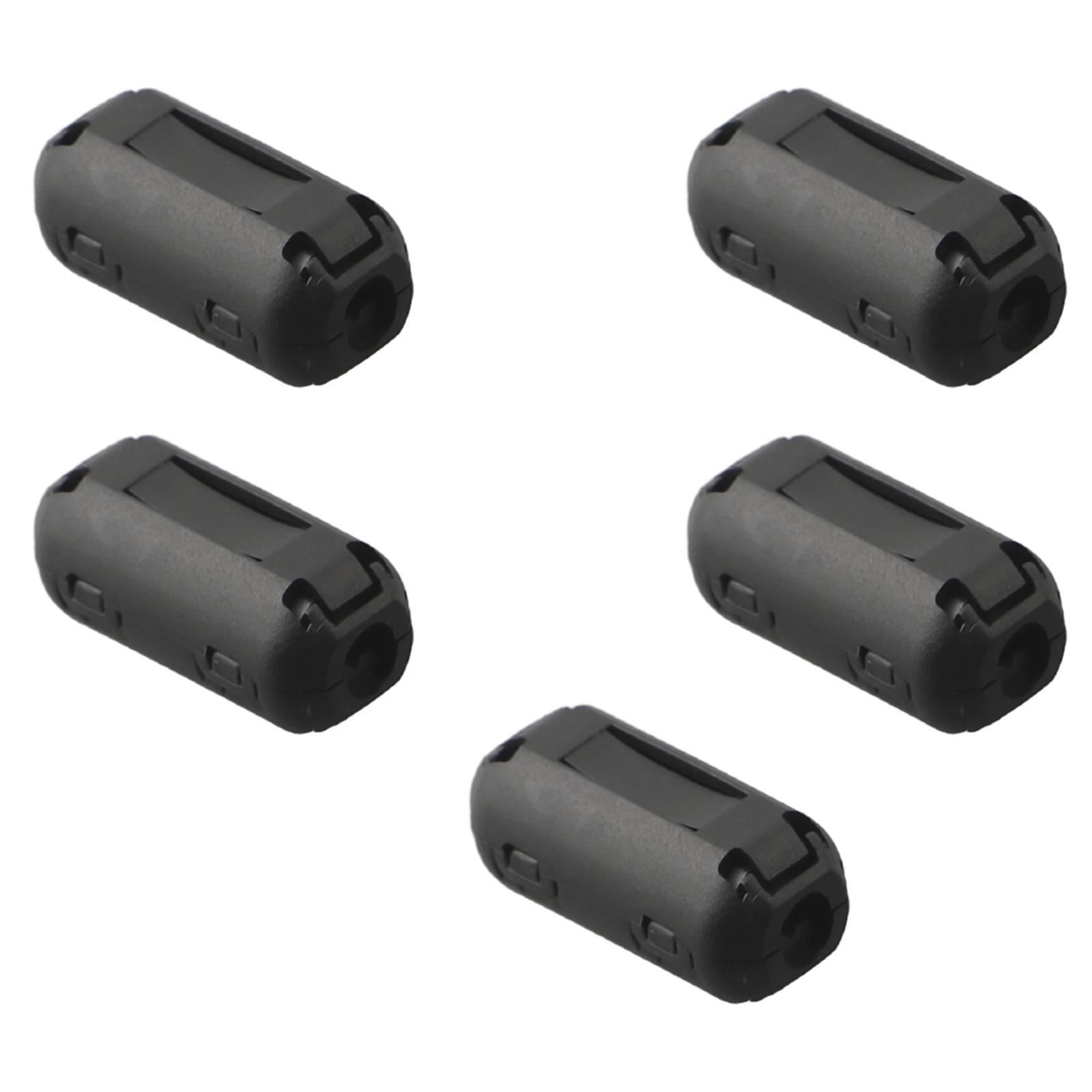 Brand New TDK 5mm Ferrite Core Noise Suppressor Ferrite Core Accessories Hot Sale High Quality 12 X 25 Mm Soft Magnetic 5pcs