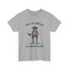 Hold On Partner I'm Overstimulated Cowboy Frog Vintage T-Shirt