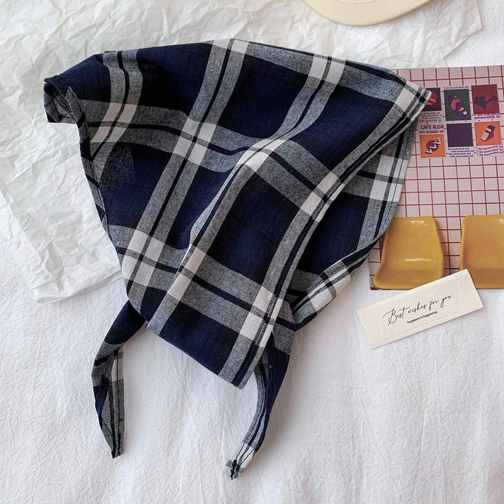 Retro-Pastoral-Stil Dreieckstuch Damen Frühling Neu Literarisch und Künstlerisch Nackenband Kopftuch Kleines Schal Zubehör