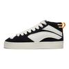 Li Ning We Wo 180 VNTG Comfortabel Veelzijdig Gemakkelijk Casual Antislip Mid-Top Skateschoenen Heren Sneakers Zwart Bruin Wit AECT051-4