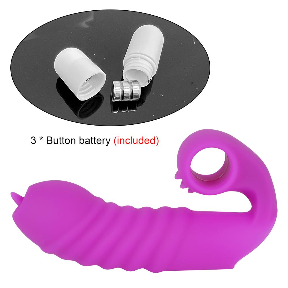 Mini Finger Vibrator Sex Toys for Women Female Masturbation Vagina Stimulation Tongue Massager G-spot Clitoris Stimulator