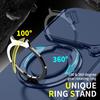 Magnetic Metal Ring Stand Armor Case For Xiaomi 17T Global Slide Push Window Lens Protection TPU Frame Hard Plastic Phone Cover