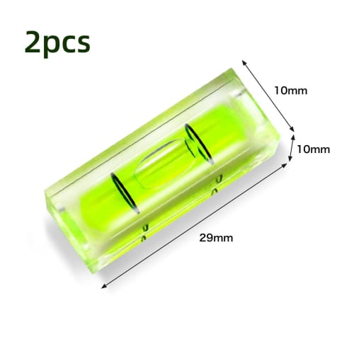KKLM Mini Level, Horizontal Level, Small Bubble Layout Tool, Mini Level, Small Bubble Layout Tool for RV Leveling, Analog Slope Measurement, Bubble Me