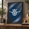 DAF Diamond Painting Kit 5D Full Drill DIY Diamond Mosaic Wall Art Home Decor