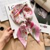 Silk scarf women's neck new scarf with coat 70 small square scarf scarf mother high-end scarf