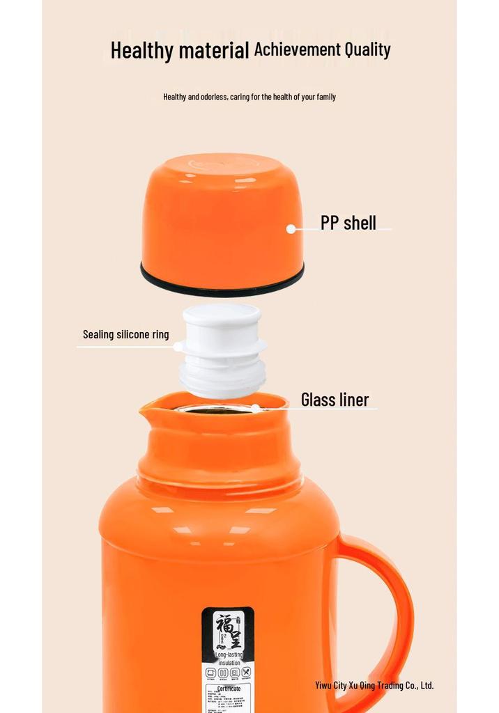 2025 Large Capacity Thermos: Insulated Water Bottle for Dorms, Office, and Home