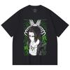 230 g/m² 100% Bawełna Attack on Titan V1 Nadruk Eren Unisex Ciężka Bawełniana Koszulka