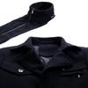 FiveFive Man Classic Fashion Trench Coat Jackets MaleLong Trench Slim Fit Overcoat Blends Fashion Woolen Warm Outerwear Windbreaker