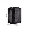 1pc Portable Breathable Cosmetics Mesh Bag Make Up Organizer Bag Travel Toiletries Storage Bag Multifunctional Pouch