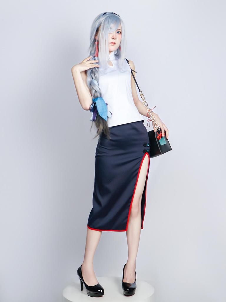 Ganyu & Shenhe Cosplay Costume - Fog City X Genshin Heytea Anime Design for Women