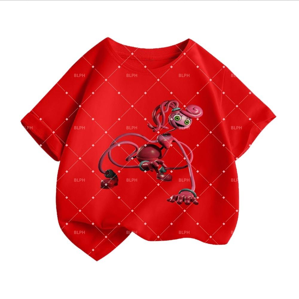 Cute Poppy Playtime Style Kids T-Shirt with Adorable Robot Design, Perfect for Zara Kids Lovers