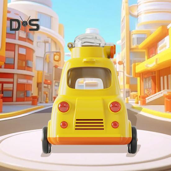 Dětská láhev na vodu do auta s brčkem a popruhem 600 ml Bez BPA Nepropustný hrnek s brčkem Kelímek na horké a studené nápoje pro chlapce dívky do školy na sport cestování