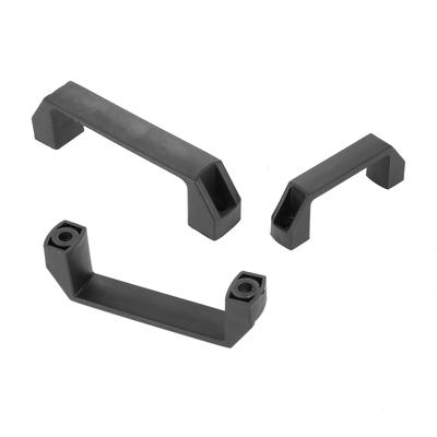 2pcs Nylon Pull 90/120/150/180mm Hole Plastic Handle Mounting for Suitcase Box Luggage Flight Case Machine Tool Drawer Cabinet