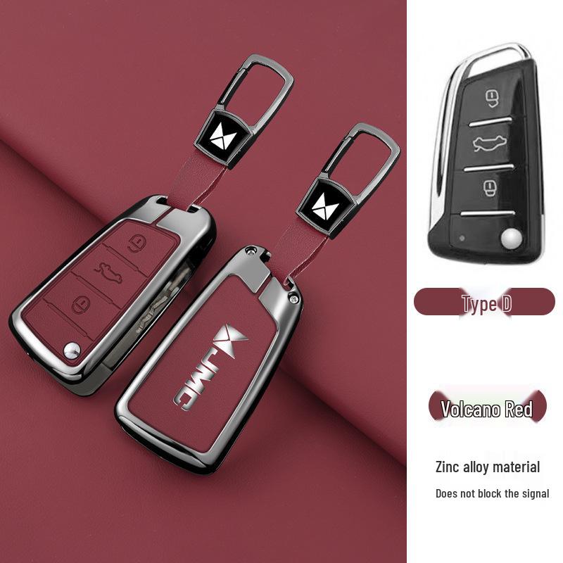Jiangling Yuhu 7 & 9 Key Case for Fushun 23, Yusheng S350, and Yuhu 17 Car Accessories: Unisex Shell Cover.