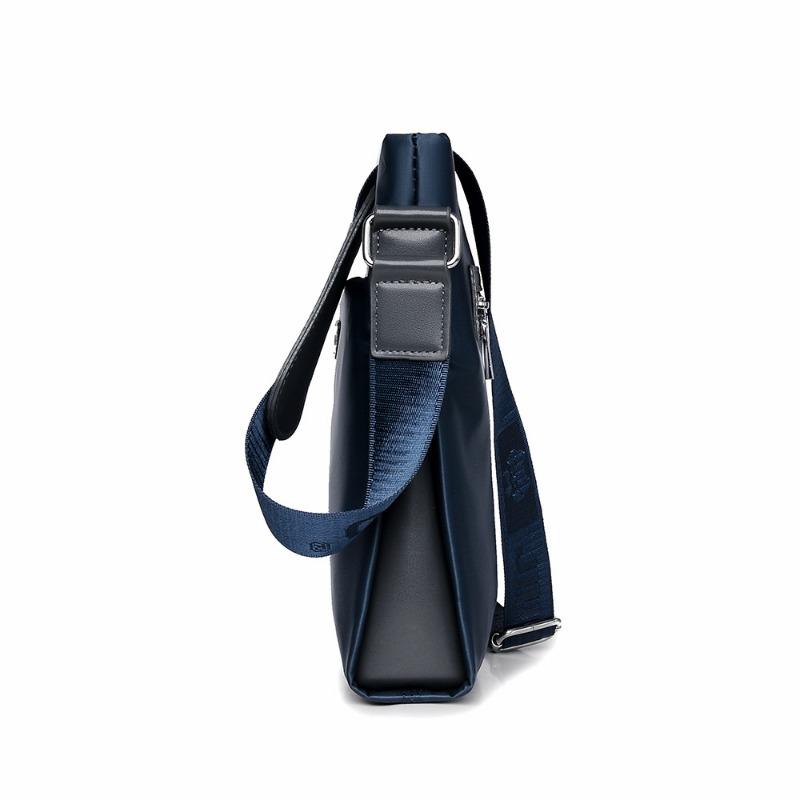 Men's Large-capacity Oxford Cloth New Shoulder Bag Business Messenger Bag Simple Trend Backpack