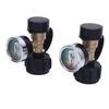 2PCS Gas Tank Gauge Level Indicator Precision Monitoring Gas Pressure Meter for 5lb To 40lb Gas Tank with QCC1 Type1