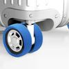 4PCS/Set Silicone Suitcase Wheels Protection Cover with Silent Sound Reduce Noise Trolley Box Luggage Caster Shoes Casters Cover