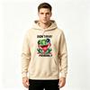 Men Funny Frog Don't Try Probably Print Long Sleeve Pullover Hoodie Casual Comfy Streetwear Hooded Sweatshirt