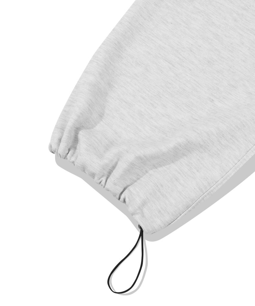 GAINSBORO Utility Cargo String Pants_White Melange