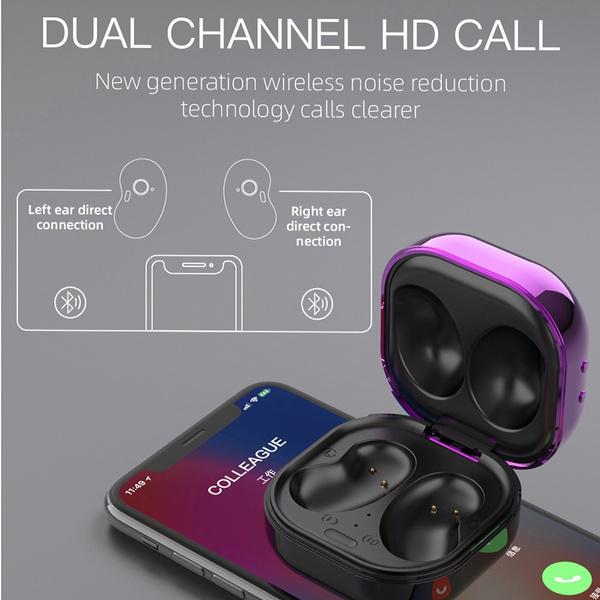 2024 Noise Cancelling CVC 8.0 Wireless Bluetooth 5.1 Earphones Touch Control Stereo Bass Headphones for Android/IOS with LED Display Charging Box