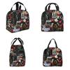 The Weeknd After Hours Till Dawn Tour Insulated Lunch Bag for Women Children Leakproof Food Boxes Thermal Lunch Box Tote