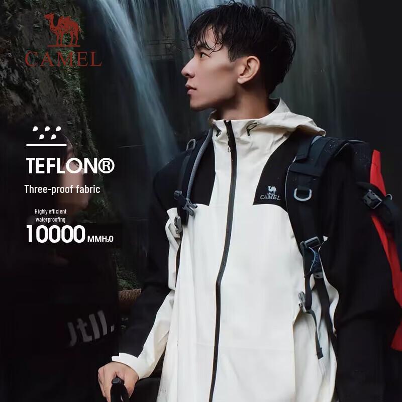 CAMEL Unisex Outdoor Windproof Waterproof Jacket