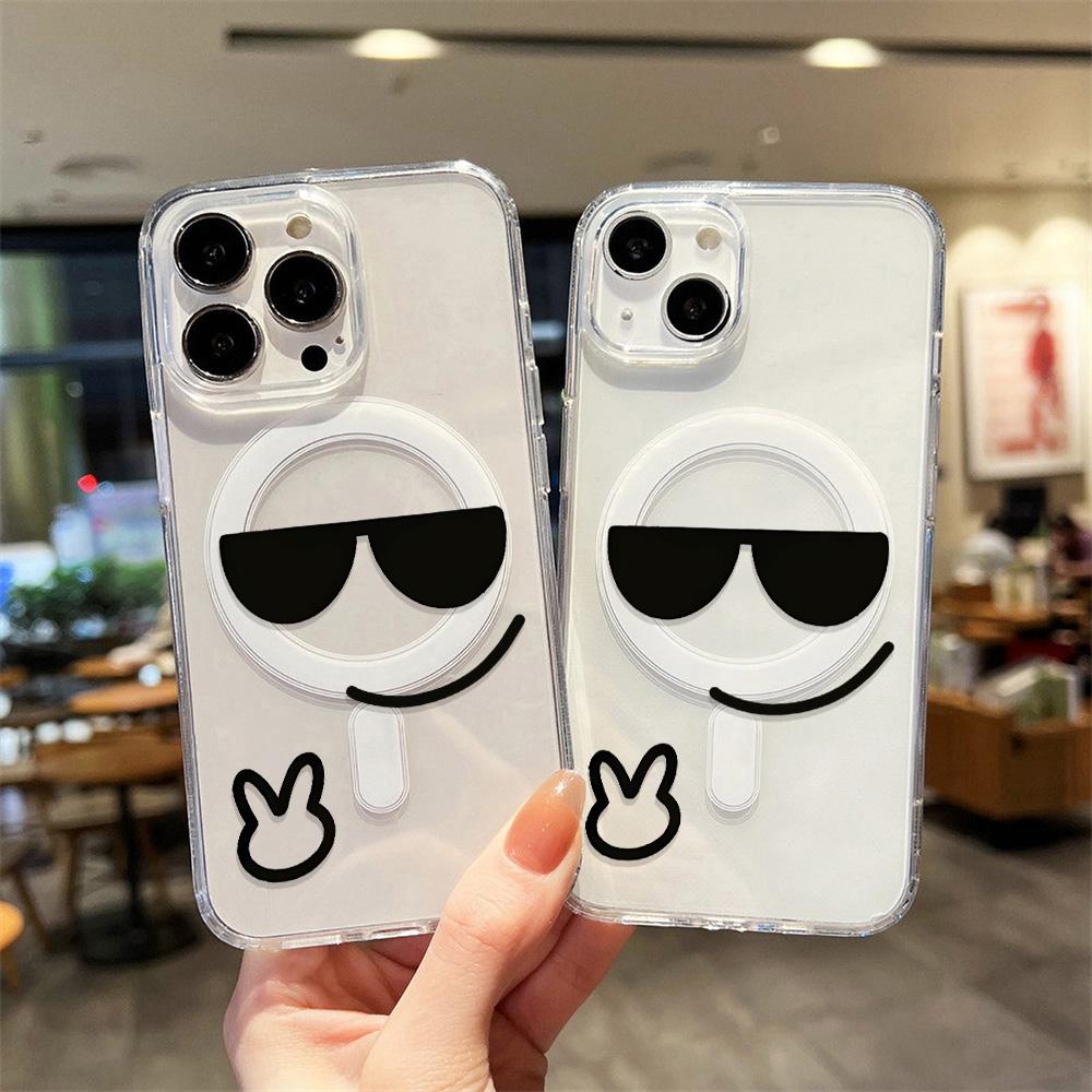 Magnetic Phone Case for iPhone 12 14 16 17 Pro 17 16 15 14 13 12 Pro Max  12 13 14 15  16 High Quality Shockproof Shell Full Protection Cute Style