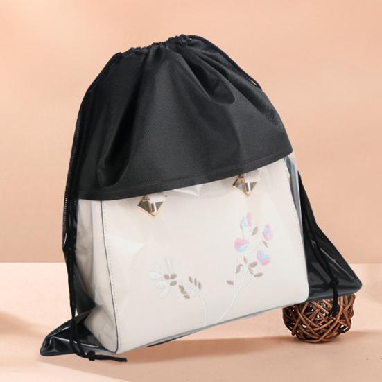 Praktische feuchtigkeitsbeständige Aufbewahrungstasche, staubdicht, mit Kordelzug, Vliesstoff-Aufbewahrungstasche für Zuhause