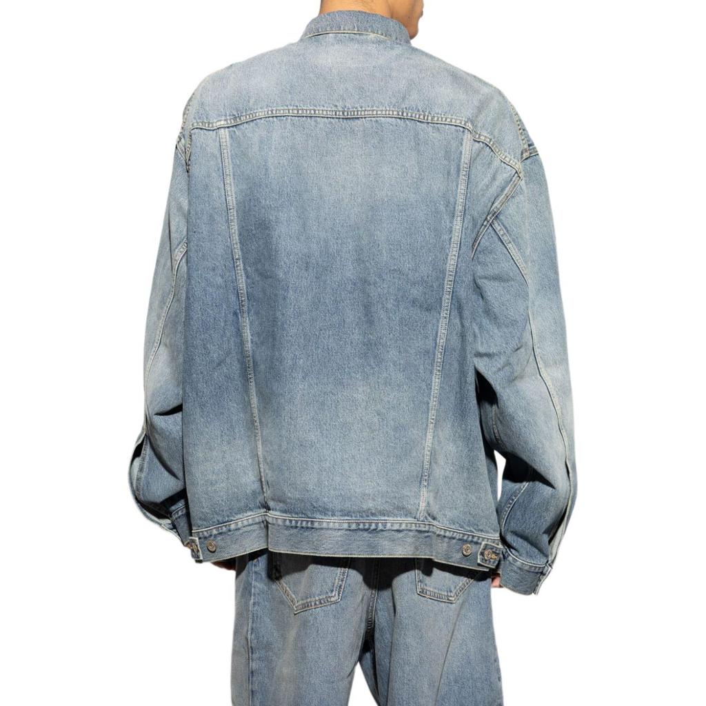 Balenciaga Oversized Denim Jacket 773615THW254245