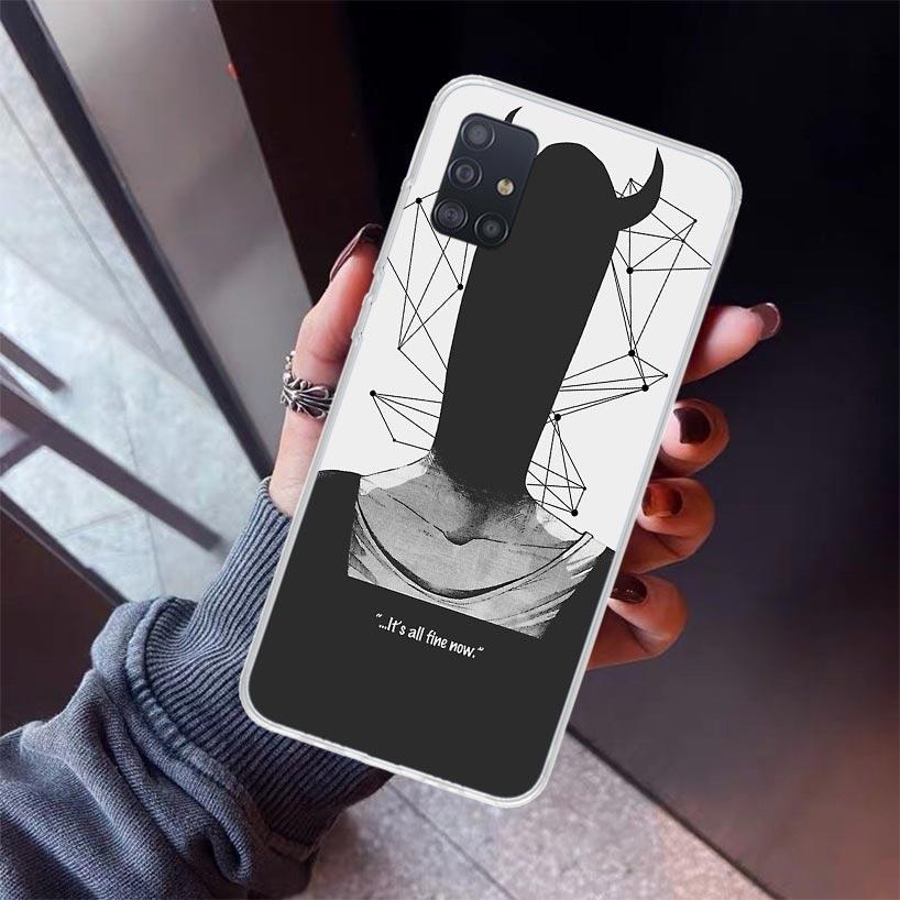 Oyasumi Punpun Phone Case For Samsung Galaxy A12 A52S A42 A32 A22 A51 A50 Note 20 Ultra 10 S10 Plus A71 A70 A31 A30 A10S Galaxy