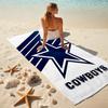1 Stück Dallas Cowboys Strandtuch, Bequem und Dick, und Schwimm-/Bade-/Picknick-/Campingtuch, Geeignet für Strand am Meer