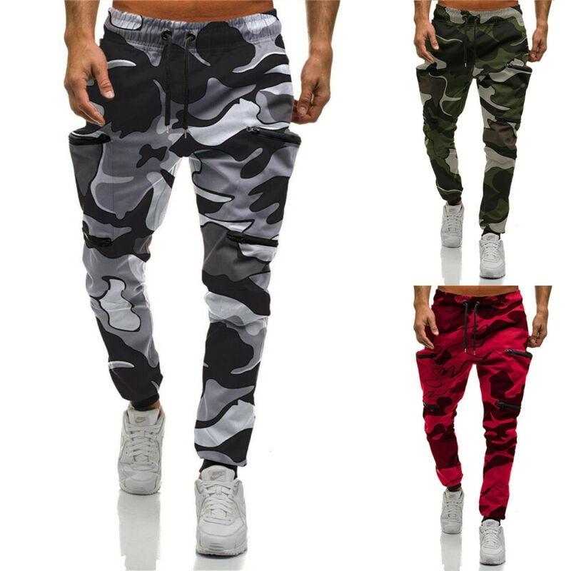 Pantalones de hombre Pantalones de camuflaje casual Cordón Deporte Gimnasio  Jogging Pantalones de chándal Pantalones de chándal comprar a buen precio —  entrega gratuita, reseñas reales con fotos — Joom