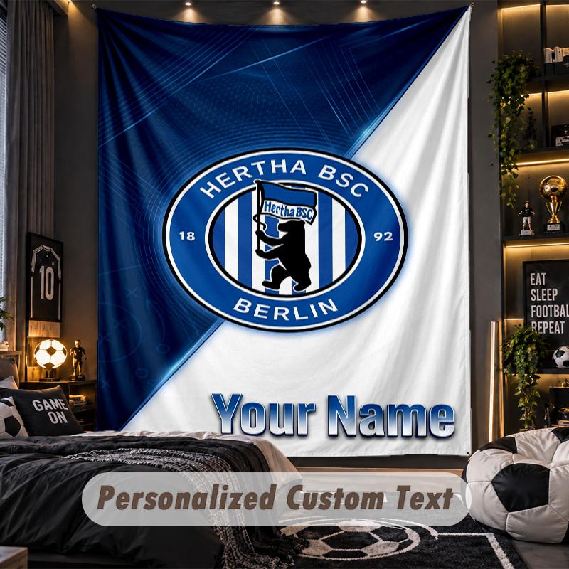 Tapestryhertha bsc Custom Name Text Personalized Wall Hanging Tapestry Home Wall Decor