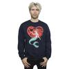 Disney Mens The Little Mermaid Love Daddy Sweatshirt