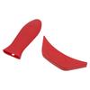 2Pcs Universal Silicone Hot Handle Cover Resistant Pan Sleeve with 3D Non-Slip Stripes for Easy Cooking Handling