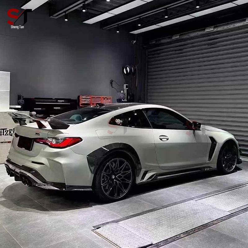 Carbon Fiber Rear Fender Trim Kit for BMW M3/M4 G80/G82/G83