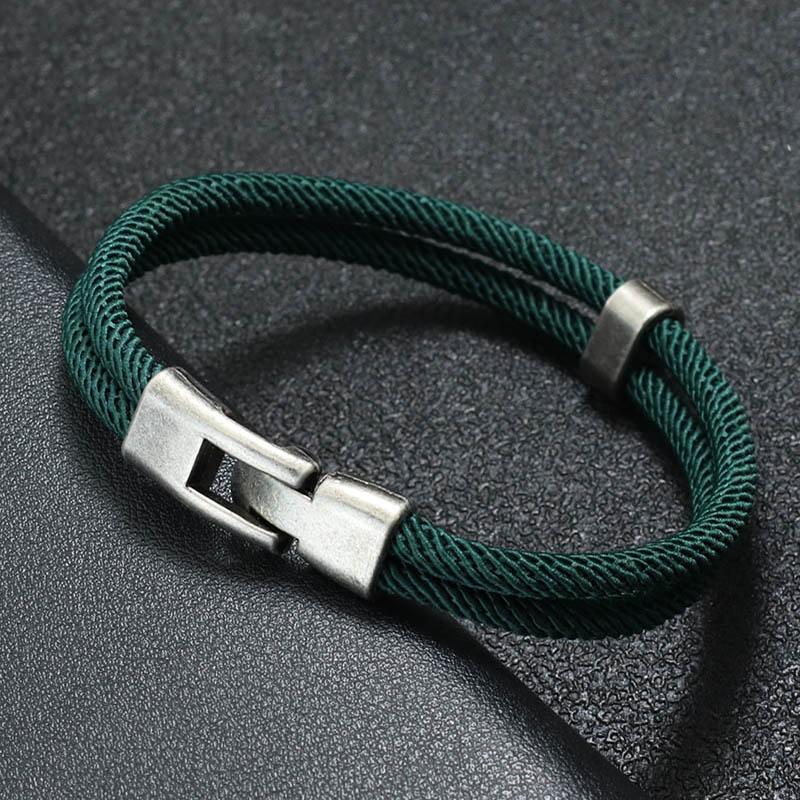 New In Men Rope Bracelets Vintage Macrame Braclet Festival Accessories Matching Wrap Braslet Gift For Him Pulseira Masculina