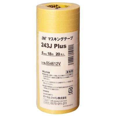 Abdeckband 243J Plus 6mm x 18M 20er-Pack (243J 6)