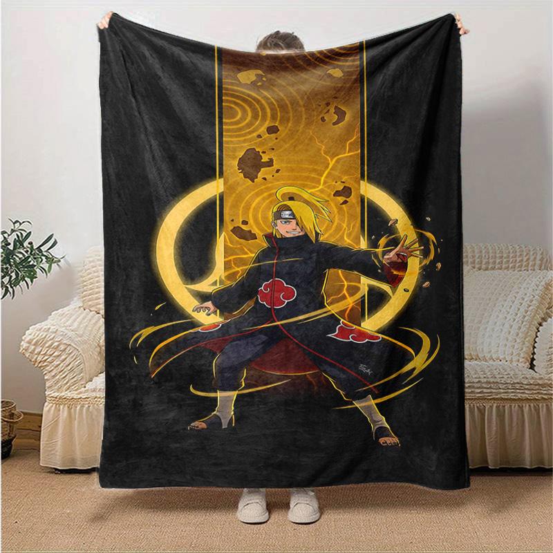 1pc One Piece Adventure Soft Throw Blanket Flannel All Season Light Weight Living Room/Bedroom Warm Blanket. M7270146